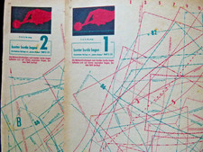 2 original Schnittmuster zu Burda Moden Ausgabe Nr. 3 von 1954