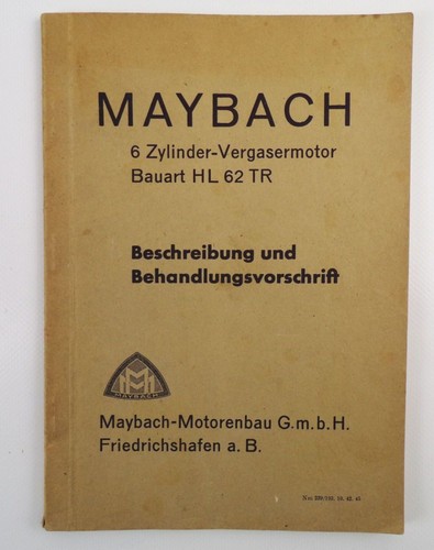 Maybach zylinder - 6,