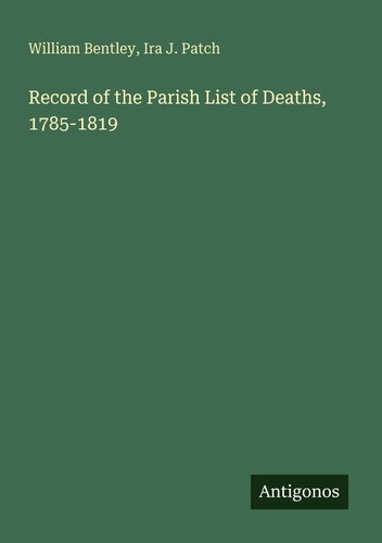 Record the parish list - of,