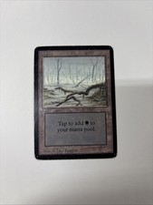 Swamp alpha edition - mtg, magic