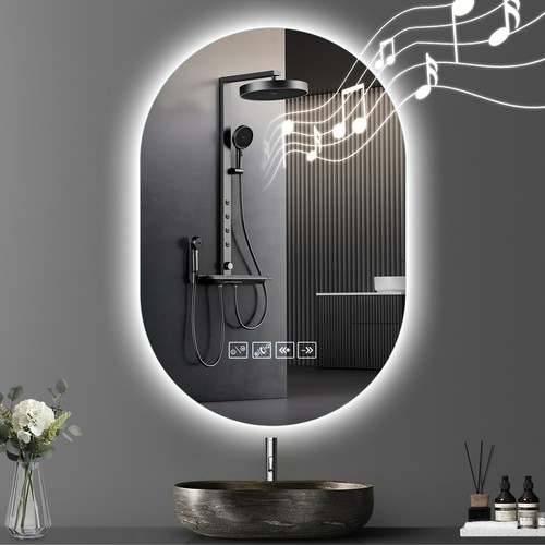 Badspiegel led mit beleuchtung - badspiegel,