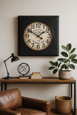 Wanduhr industriell vintage - industriell,