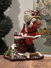 VILLEROY&BOCH -  Christmas Toys Memory Santa auf Dach Spieluhr Teelicht NEU&OVP