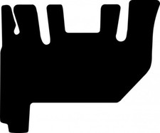 Fußmatte Hitachi Bagger