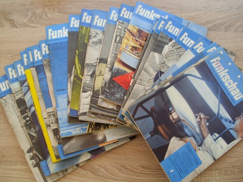 Funkschau 1961 heften - funkschau, in