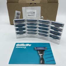Gillette Mach3 Rasierklingen, 20 Ersatzklingen (3 Klingen), schützende Mikroflos