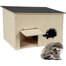 Igelhaus, Holz, Rattenklappe