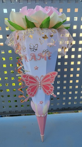 Schultüte schmetterling - schultüte,