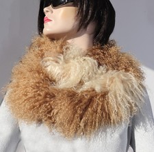 Pelz Schal Tibetlamm Loop Boa