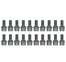 20 x Radschrauben M12x1,5x21mm Kugel R12 Radbolzen Smart Crossblade 450 452
