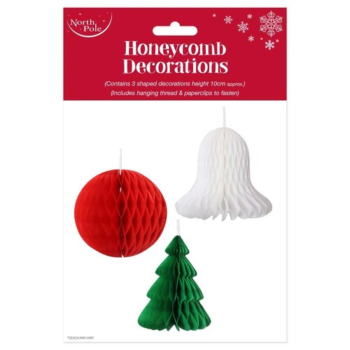 Stück weihnachts waben deko - weihnachts,