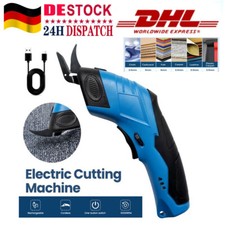 Kabellose Akku Elektrische Schere Schneiderschere für Stoff Karton Leder Teppich