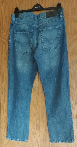 Carlo colucci jeans hose - hose, blau