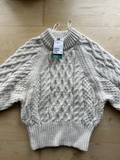Creme Farbener Damen Strick