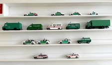 1:87 Vitrinenmodelle - 15 Polizeiwagen