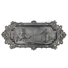 Jugendstil Metall Schale