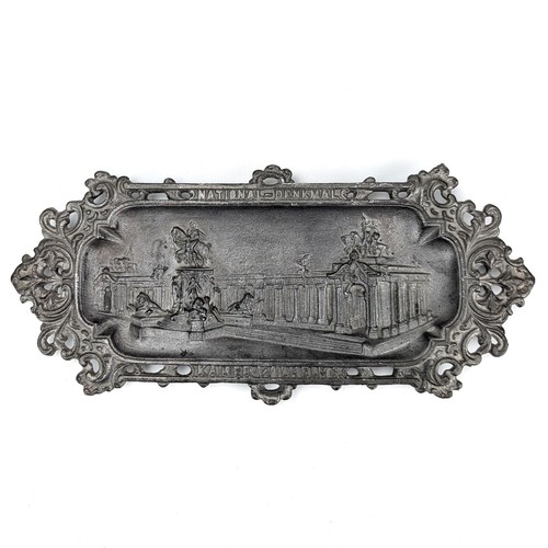 Jugendstil metall schale - jugendstil,