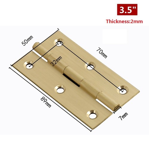 Messing scharniere box - messing, scharniere,