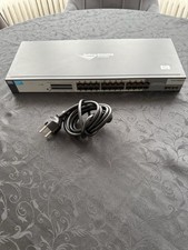 HP 24-Port Gigabit Switch, Modell ProCurve 1800-24G, PN J9028B, Web managed