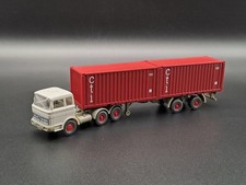 Wiking 1:87 H0 524 Lkw Mercedes Stahl Container Sattelzug | CTI | mit OVP Top
