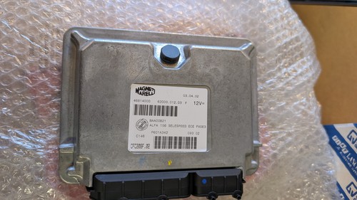 New ecu for selespeed alfa - for,