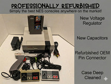 Nintendo NES Console New Caps