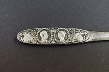 antiker Brieföffner König Wilhelm II/ Königin Auguste Victoria um 1900. Sammelw.