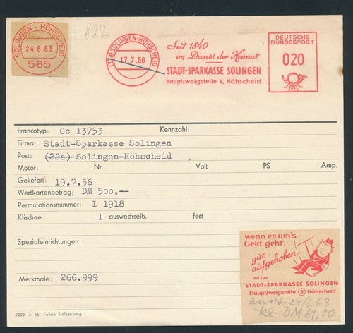 S0822 francotyp afs - francotyp,