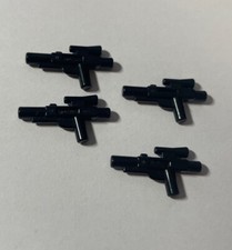 4x Lego Gewehr Blaster Waffe schwarz - 58247 - Weapon Gun Black 4498713