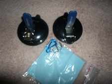 WRPS 2er Set Saughalter, Glassauger, Vakuumheber, Saugnapf für Fliesen Glas