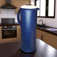 TUPPERWARE C15 THERMOWÄCHTER 1,0 L INDIGO THERMOSKANNE ISOLIERKANNE