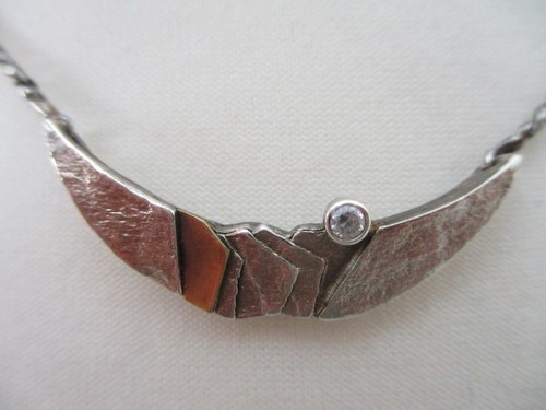 Vintage 925 silber collier - vintage,