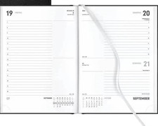 !! A5 Buchkalender 2026, blau