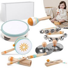 8 Stück Musikinstrumente für