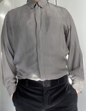 Gianni Versace Classic V2 Vintage 1995 Seidenhemd Silk Shirt Dress