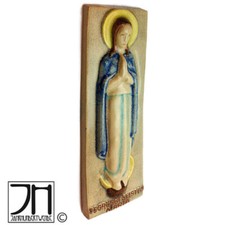 Keramik Wand Platte Bild Kachel Gegrüsst seist du Maria ceramic plate