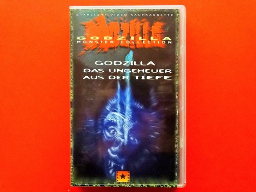 Vhs video godzilla monster - vhs-video:,
