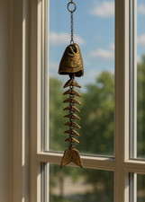 Vintage Fisch-Skelett