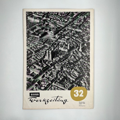 Zeiss werkzeitung oberkochen - /,