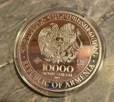 1kg Silbermünze Arche Noah - In Münzkapsel 2015