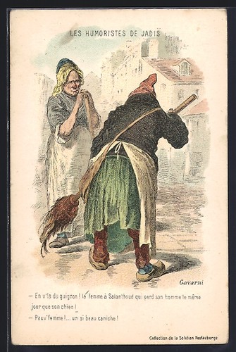 Künstler sign daumier - sign.,