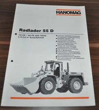 1989 1991 Hanomag Radlader 55D