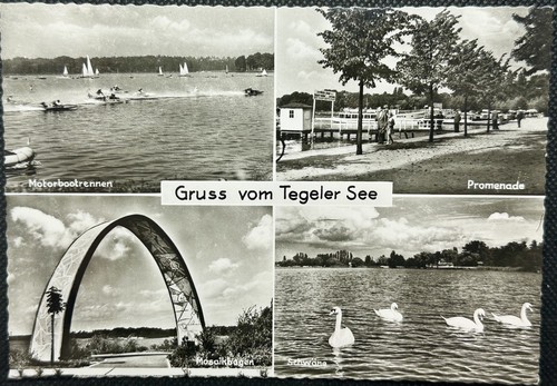 Tegeler see deutschland - ak,