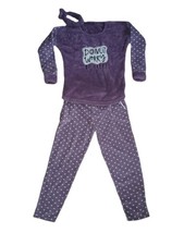 3-tlg. Damen Homewear Anzug aus Fleece, Gr. XL,  Neu