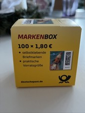 Briefmarkenbox 100x 1.80