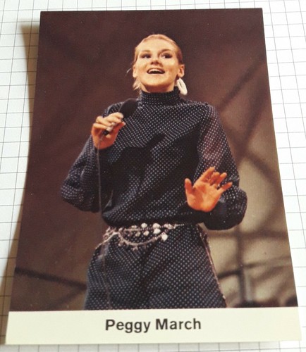 Sängerin peggy march - sängerin,