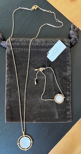 Schmuckset fossil halskette - schmuckset,,