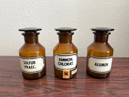 Antike apotheker flaschen - apotheker,