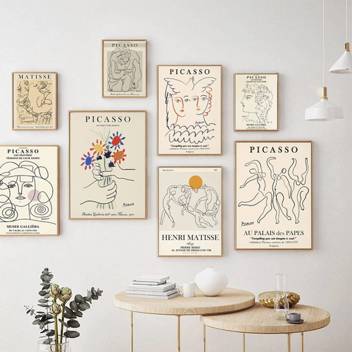 Poster picasso matisse museum - matisse,