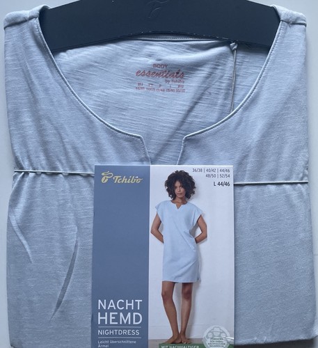 Damen nachthemd blau - nachthemd,